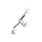 Siig SIIG Single Monitor Gas Spring Aluminum Desk Monitor Arm with USB and Audio Ports - 17" to 49" CE-MT3H11-S1 - alternate 1